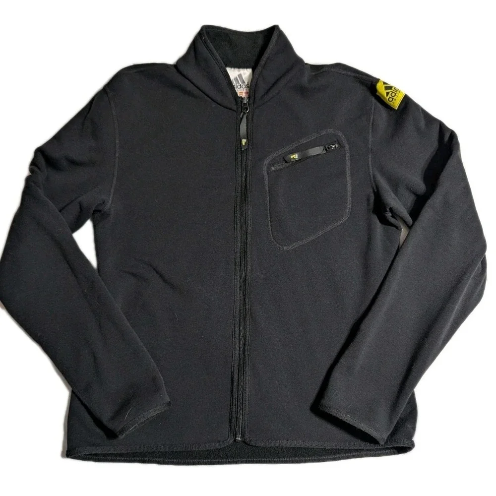 Adidas Equipment Mark Gonzales Fleece‎ Jacket Small Black Vintage EQT Skate Rare